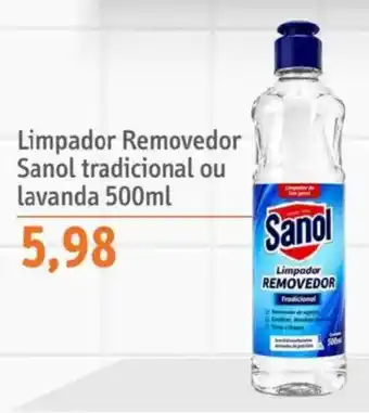 Limpador Removedor Sanol tradicional ou lavanda