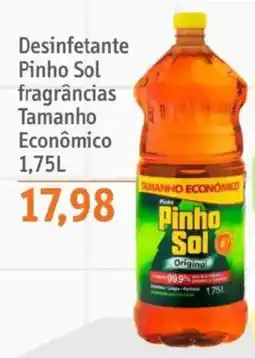Sonda Desinfetante Pinho Sol fragrâncias Tamanho Econômico oferta
