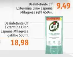 Sonda Desinfetante Cif Extermina Limo Espuma Milagrosa oferta