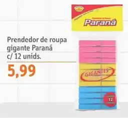 Sonda Prendedor de roupa gigante paraná oferta