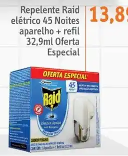 Sonda Repelente raid elétrico 45 noites oferta
