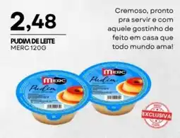 Mercadão Atacadista Pudim de leite oferta
