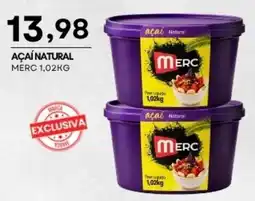 Mercadão Atacadista Açaí natural oferta