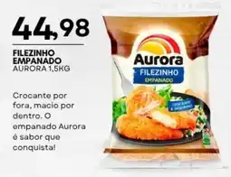 Mercadão Atacadista Filezinho empanado aurora oferta