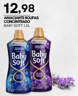 Mercadão Atacadista Amacianteroupas concentrado baby soft oferta