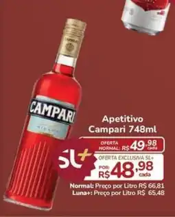 Super Luna Apetitivo Campari oferta