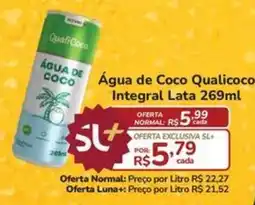 Super Luna Água de Coco Qualicoco Integral oferta