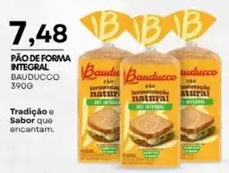 Mercadão Atacadista Pão de forma integral bauducco oferta