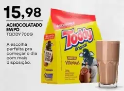 Mercadão Atacadista Achocolatado em pó toddy oferta