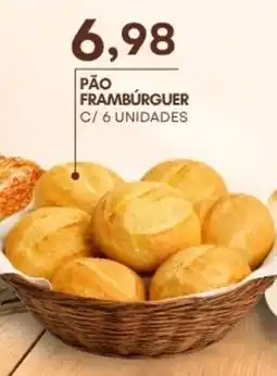Mercadão Atacadista Pão frambúrger oferta