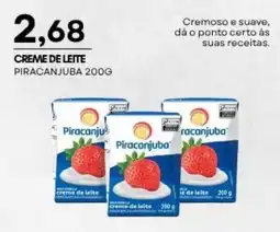 Mercadão Atacadista Creme de leite piracanjuba oferta
