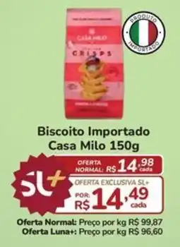 Super Luna Biscoito importado casa milo oferta
