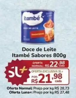 Super Luna Doce de Leite Itambé Sabores oferta