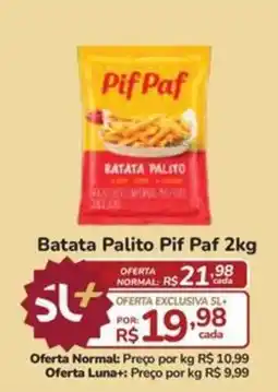 Super Luna Batata Palito Pif Paf oferta