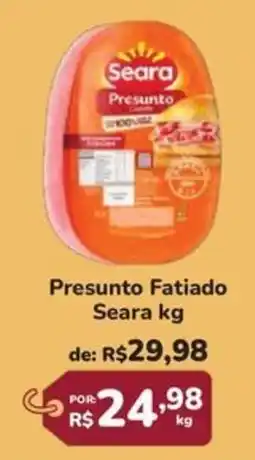 Super Luna Presunto Fatiado Seara kg oferta
