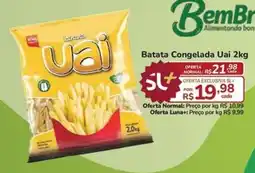 Super Luna Batata congelada uai oferta