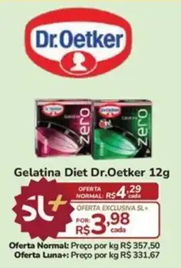 Super Luna Gelatina Diet Dr.Oetker oferta