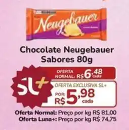 Super Luna Chocolate Neugebauer Sabores oferta