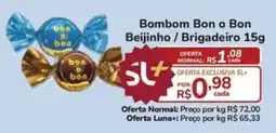 Super Luna Bombom Bon o Bon Beijinho / Brigadeiro 15g oferta
