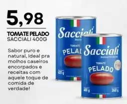 Mercadão Atacadista Tomate pelado sacciali oferta