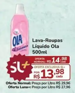 Super Luna Lava-Roupas Líquido Ola oferta