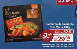 Super Luna Camafeu de camarão fish maria oferta
