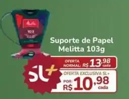 Super Luna Suporte de Papel Melitta 103g oferta