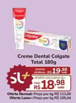 Super Luna Creme Dental Colgate Total oferta
