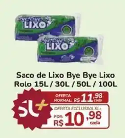Super Luna Saco de Lixo Bye Bye Lixo oferta