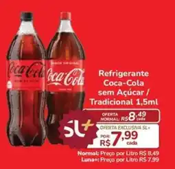 Super Luna Refrigerante Coca-Cola sem Açúcar / Tradicional oferta