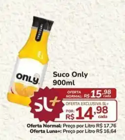Super Luna Suco Only oferta