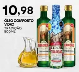 Mercadão Atacadista Óleo composto vidro tradição oferta