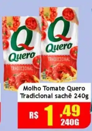 Molho tomate quero tradicional sachê