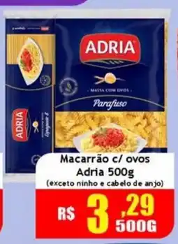 Supermercado Kibe Macarrão c/ ovos oferta