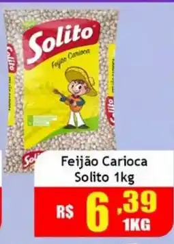 Supermercado Kibe Feijão Carioca Solito oferta