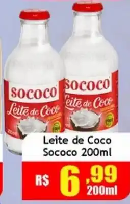 Supermercado Kibe Leite de Coco Sococo oferta