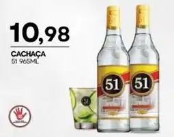 Mercadão Atacadista Cachaça 51 oferta