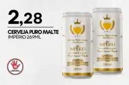 Mercadão Atacadista Cerveja puro malte imperio oferta