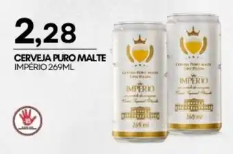 Mercadão Atacadista Cerveja puro malte imperio oferta
