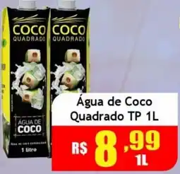 Supermercado Kibe Água de Coco Quadrado TP oferta