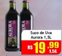 Supermercado Kibe Suco de Uva Aurora oferta