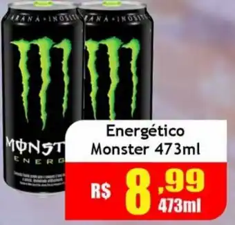 Supermercado Kibe Energético Monster oferta