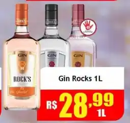 Supermercado Kibe Gin rocks 1l oferta