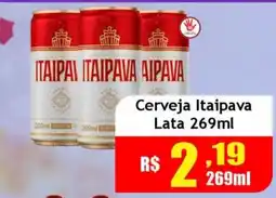 Supermercado Kibe Cerveja Itaipava oferta