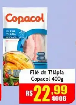 Supermercado Kibe Filé de Tilápia Copacol oferta