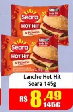 Supermercado Kibe Lanche hot hit seara oferta