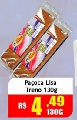 Supermercado Kibe Paçoca lisa treno oferta