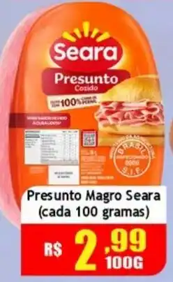 Supermercado Kibe Presunto Magro Seara oferta
