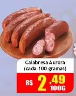 Supermercado Kibe Calabresa aurora oferta