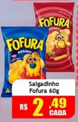 Supermercado Kibe Salgadinho Fofura oferta